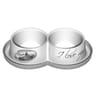 Riga mangeoire double anit-fourmis "I love my cat"  2x350ml
