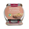 Les mouettes d'arvor rillettes de saumon au citron et à l'aneth 125g