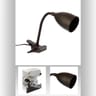 Lampe à pince" sily "noir h43cm