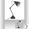Lampe "aude" noire