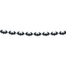 Guirlande feutre chauve-souris noires