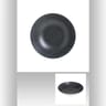Assiette creuse cadence ardoise 22 cm