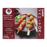 Brochettes poulet mariné et boulettes de poulet surgelées 230g
