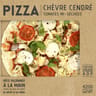 Pizza chèvre cendre tomates 420g