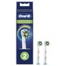 Oral-b crossaction brossette avec technologie cleanmaximiser, lot de 2
