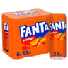 Fanta orange boite 6x33cl