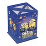 Les minions pot crayons carré papier rembordé 11.5 x 8.5 x 8.5