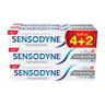 Sensodyne lot de 4+2 dentifrice soin blancheur 24h 75ml