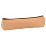 Trousse trapèze cuir naturel