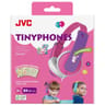 Jvc casque arceau pour enfant rose-violet HA-KD7-PN