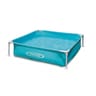 Piscinette tubulaire acidulée bleu 122x122x30cm