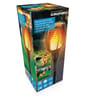 Torche solaire - effet flamme h.59cm 30 led grundig