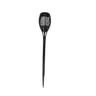 Torche solaire - effet flamme h.59cm 30 led grundig