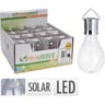 Lampe solaire ampoule à suspendre transparent