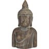 Buste bouddha 22,5x16,5x41cm bronze