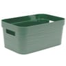 Eda bac de rangement stone vert laurier 6l
