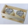 Crottin feuille berceau x2