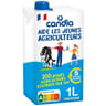 Candia jeunes agriculteurs lait 1/2 écrémé brique 1 l