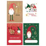 12 étiquettes cadeaux de Noël (modèle 2)