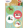 12 étiquettes cadeaux de Noël (modèle 5)