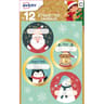 12 étiquettes cadeaux de Noël (modèle 15)