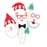Accessoires x10 photobooth de noel kids