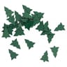 Confettis en bois sapins vert sapin x30