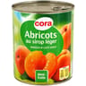 Cora abricot au sirop léger 4/4 100% 820g