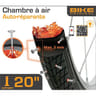 Chambre à air autoréparante 20"