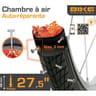 Chambre à air autoréparante 27.5"
