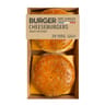 Burgers boeuf cheddar 155gx2