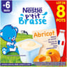 Nestlé p'tit brassé abricot 8x100g
