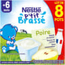 Nestlé p'tit brassé poire 8x100g