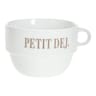 Déjeuner empilable couleur blanc 62 cl