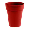 Vase toscane mi haut diam 44x53cm rouge rubis