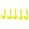 Leurre souple virgule jaune 10cm zack