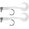 Kit 2 virgules montées blanc 7cm 4g zack