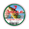 Nylon vert truite/perche 250m 20/100 dudule