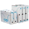 Lot de 5 boites d'archives blanches