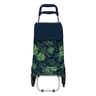 Poussette de marche 6 roues sac pes decor feuillage 50l