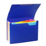 Trieur extensible 6 compartiments a4 polypropylene happy fluo