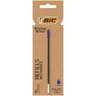 BIC Cristal Re New Recharges pour Stylo-Bille Pointe Moyenne (1,0 mm) - Bleu, Etui Carton de 3
