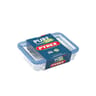 Plat rectangulaire Pyrex 0L8 + couvercle Pure Glass