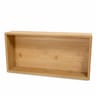 Rangement tiroir bambou 15x30.5x6.2cm
