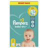 Pampers baby dry couches géant maxi T2 X124
