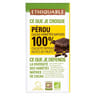 Ethiquable chocolat noir 100% Pérou bio 100g