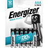 Energizer 6 piles aaa/lr3 max plus dure jusqu'a 130% plus longtemps
