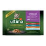 Ultima sachet repas chat sterilise poulet boeuf thon et poisson 4x85g