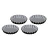 Lot 4 moules tartelettes 12 cm