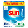 Sun tablettes lave-vaisselle tout en 1 x58 tablettes